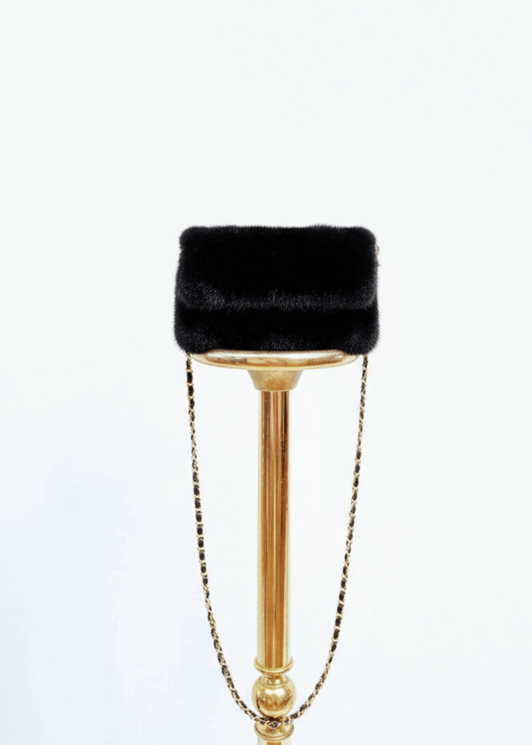The Diva Mink Bag – Black